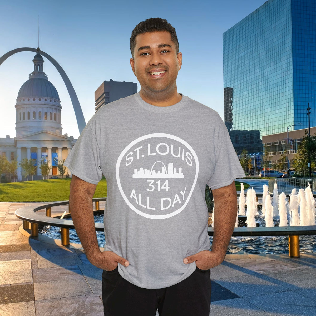 St. Louis 314 All Day T-Shirt - 314 Originals