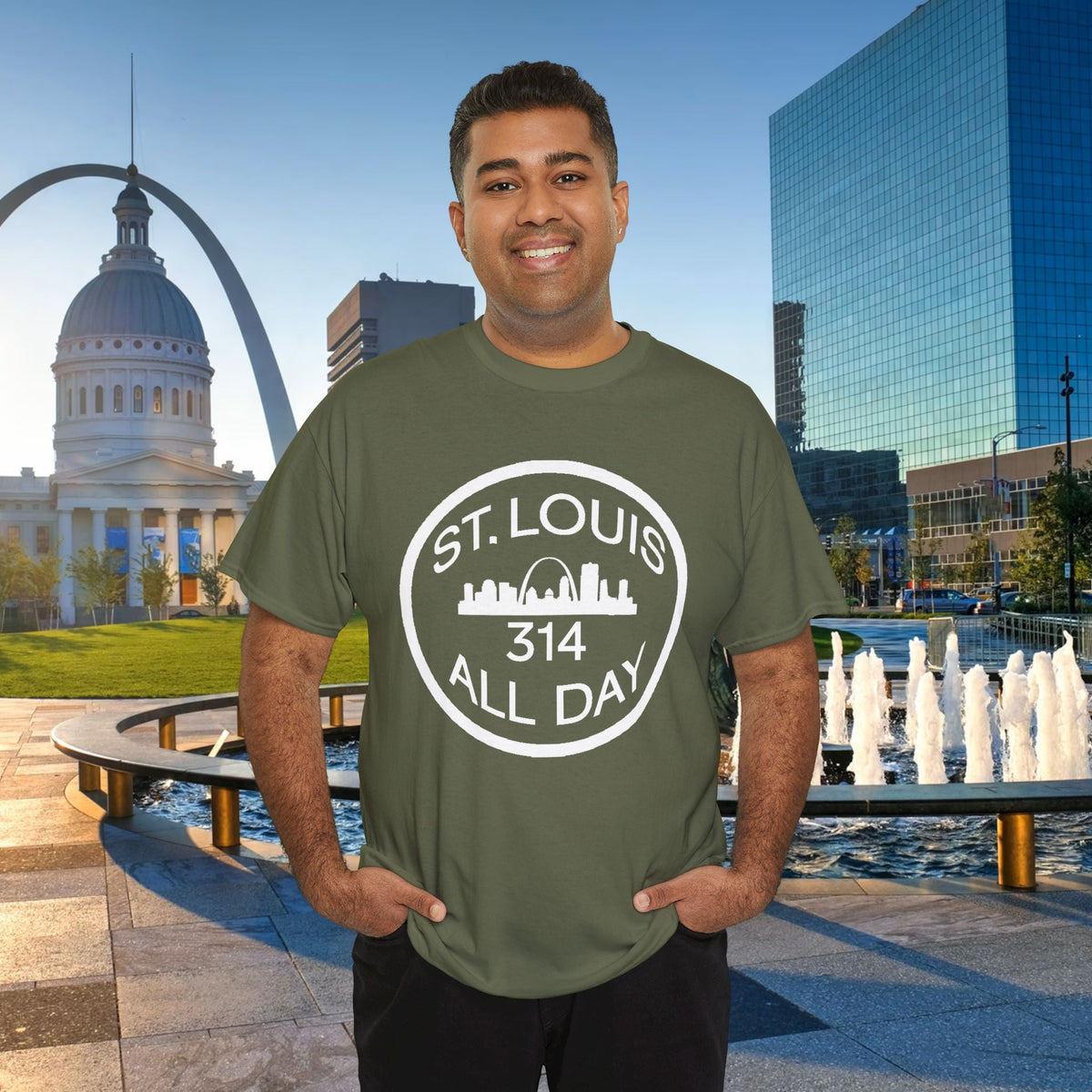 St. Louis 314 All Day T-Shirt - 314 Originals