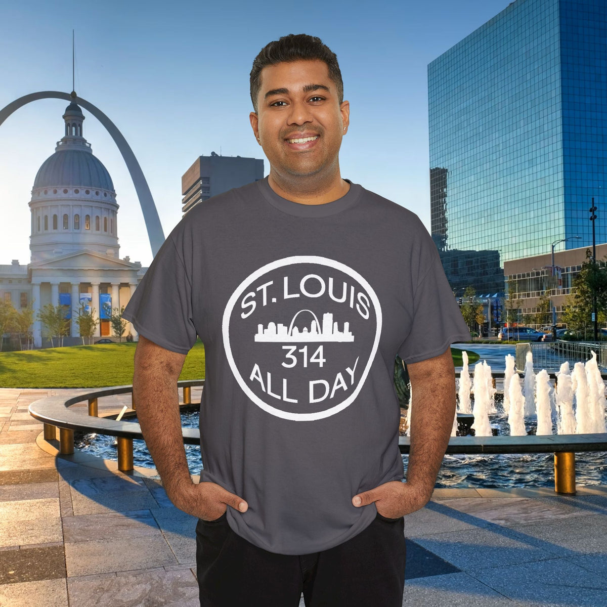 St. Louis 314 All Day T-Shirt - 314 Originals