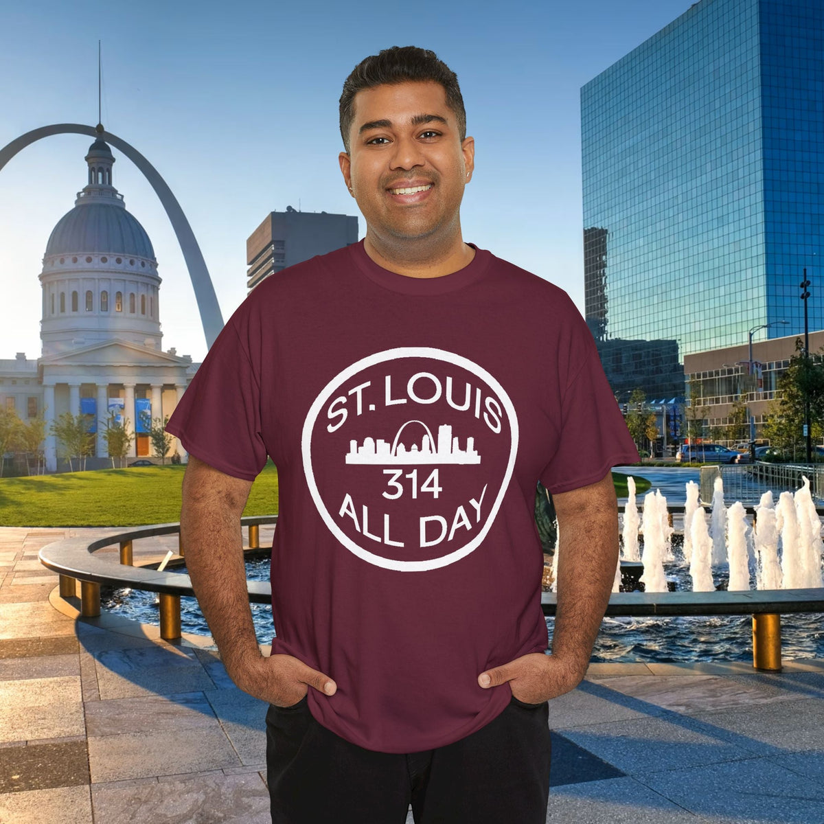 St. Louis 314 All Day T-Shirt - 314 Originals
