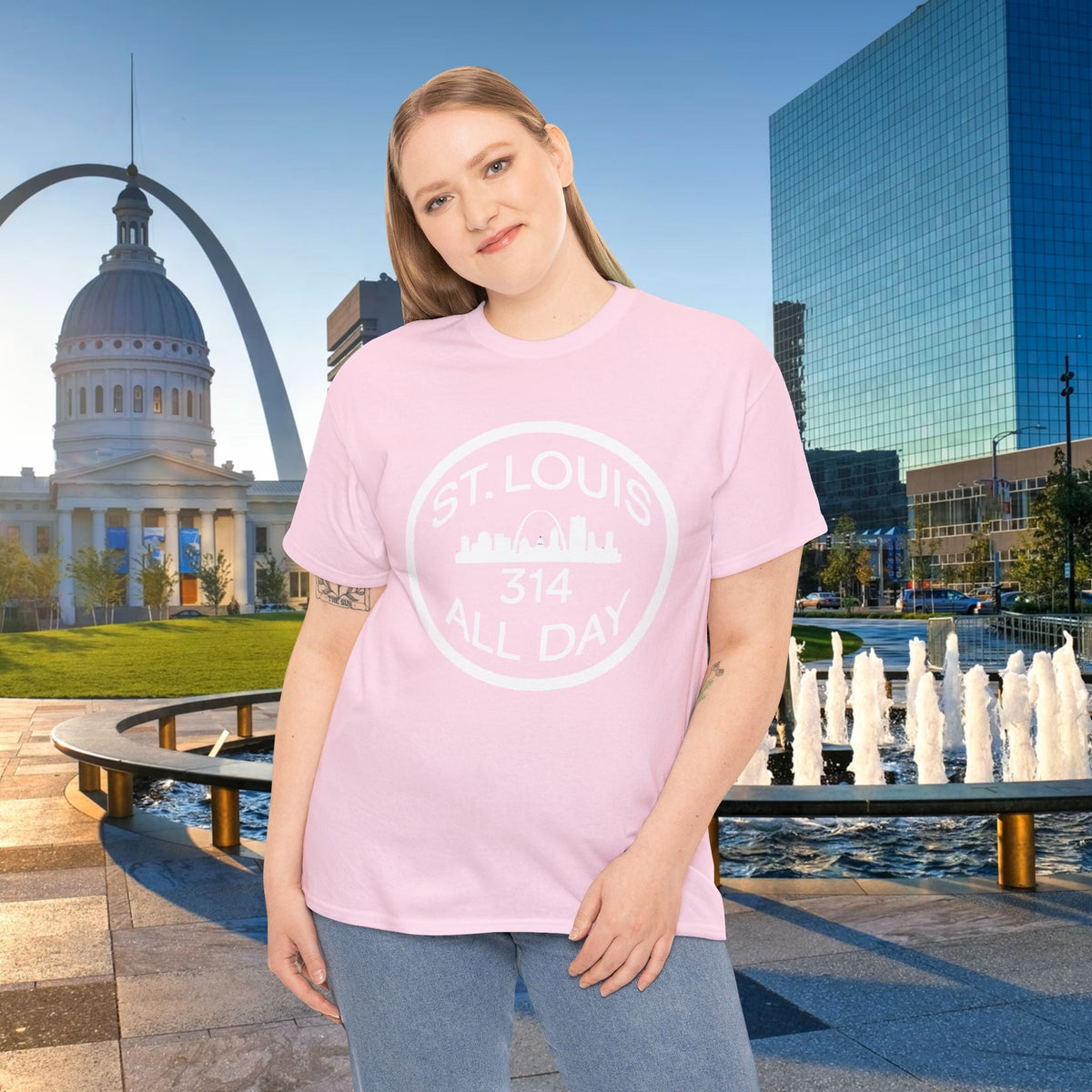 St. Louis 314 All Day T-Shirt - 314 Originals