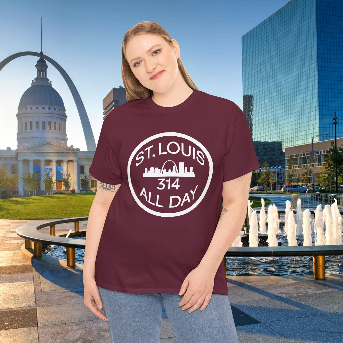 St. Louis 314 All Day T-Shirt - 314 Originals