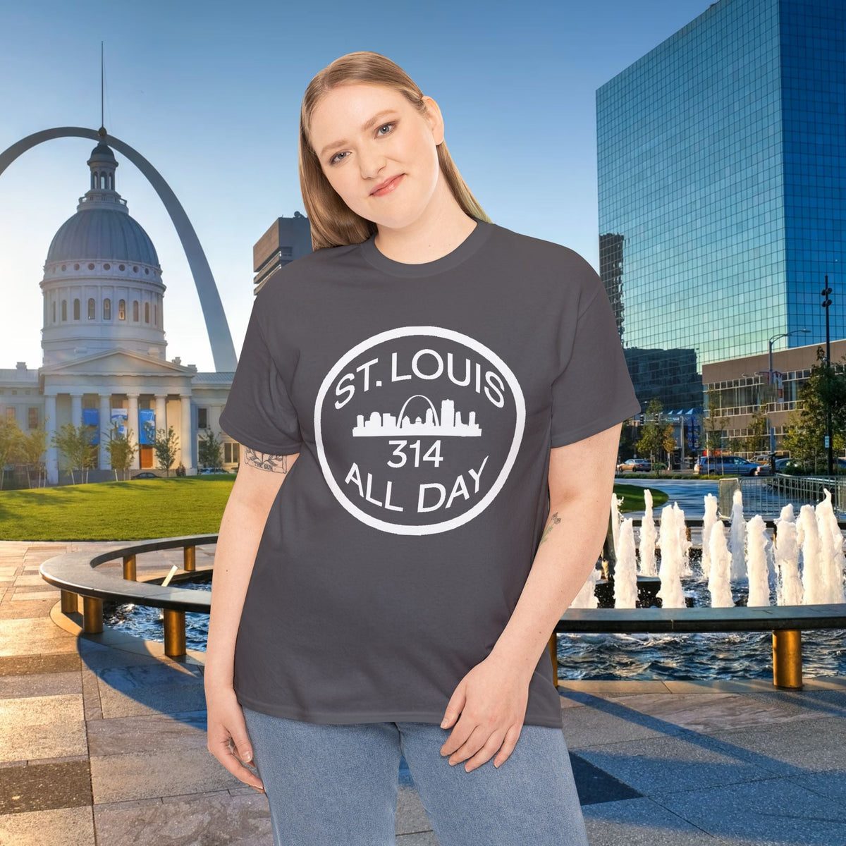 St. Louis 314 All Day T-Shirt - 314 Originals