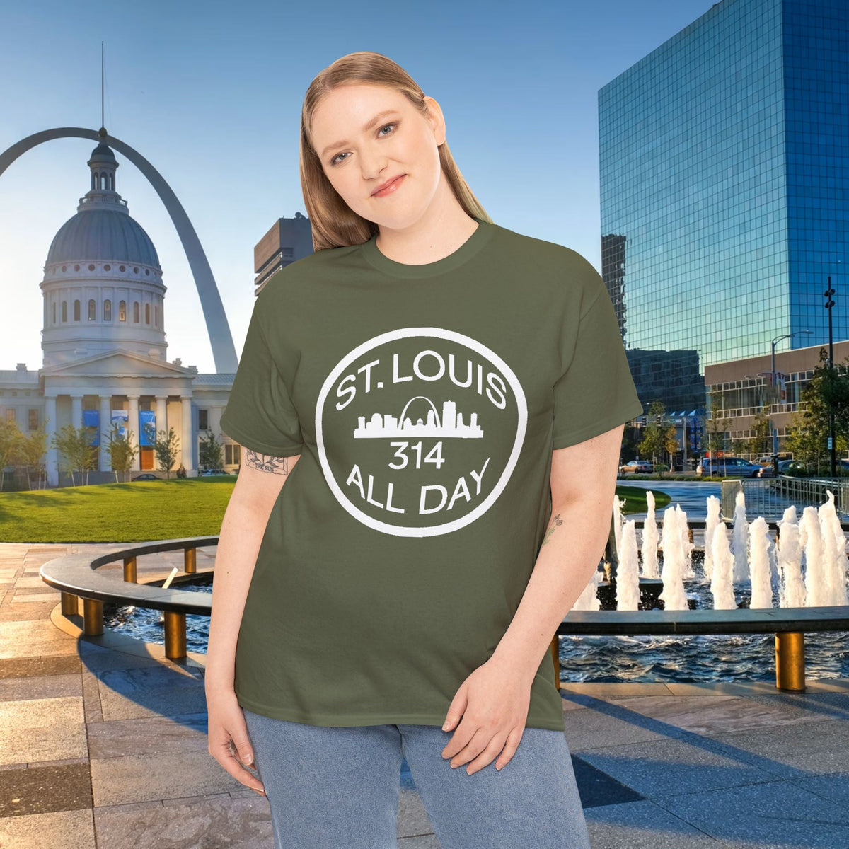St. Louis 314 All Day T-Shirt - 314 Originals