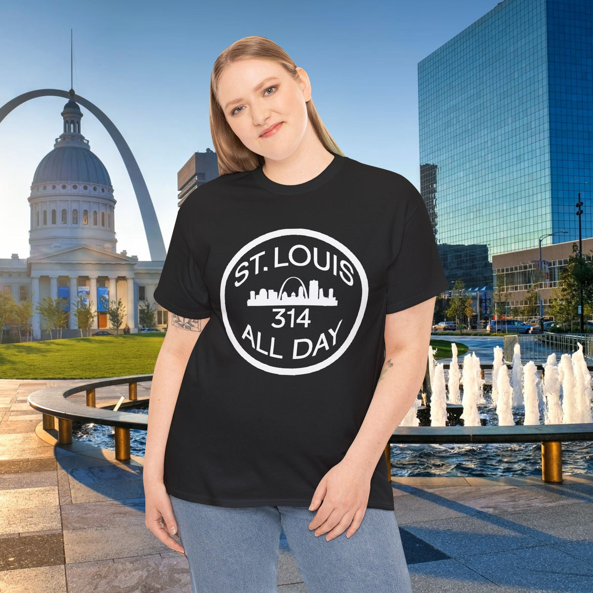 St. Louis 314 All Day T-Shirt - 314 Originals
