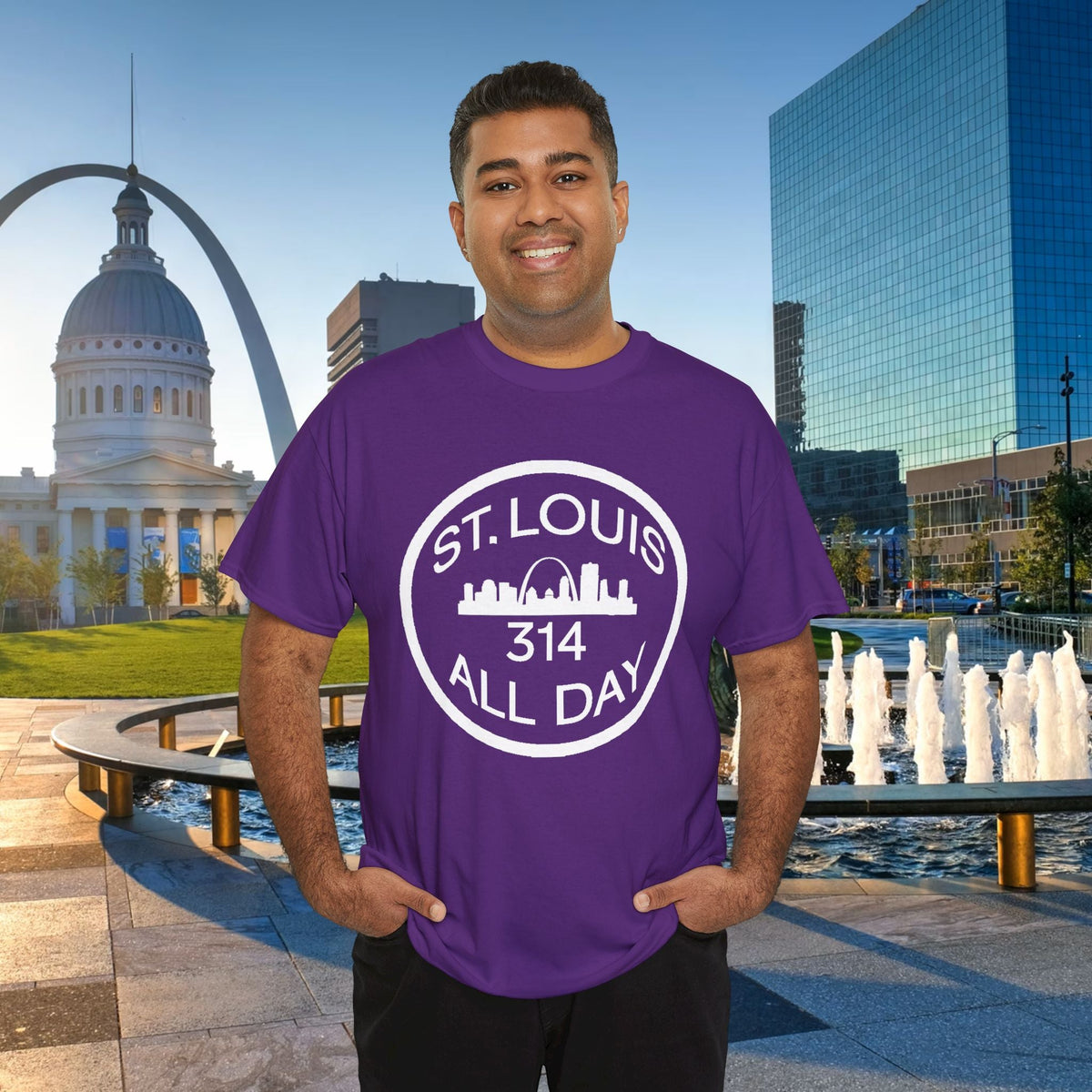 St. Louis 314 All Day T-Shirt - 314 Originals
