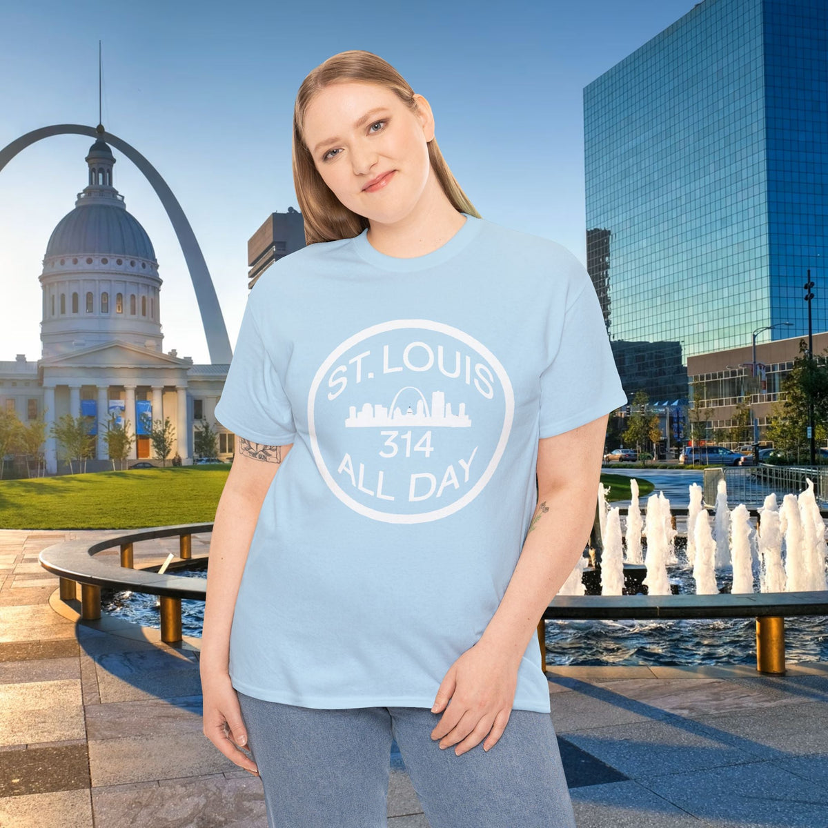 St. Louis 314 All Day T-Shirt - 314 Originals
