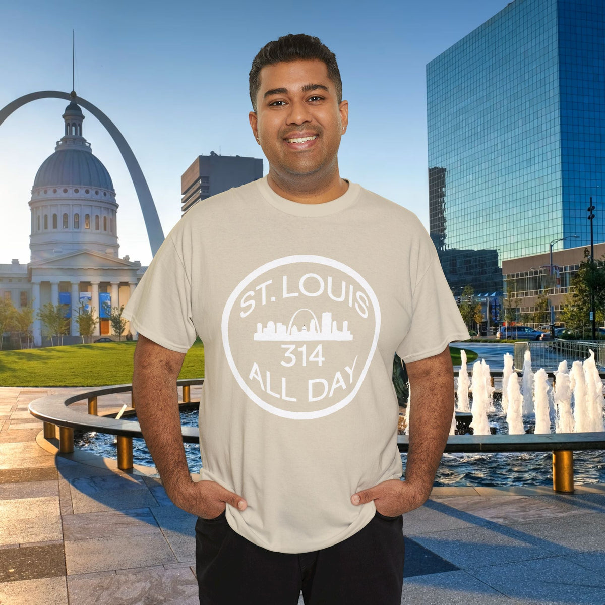 St. Louis 314 All Day T-Shirt - 314 Originals