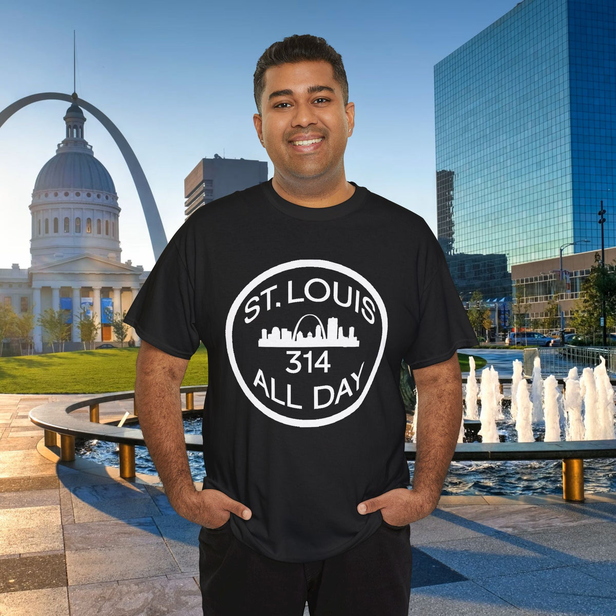 St. Louis 314 All Day T-Shirt - 314 Originals