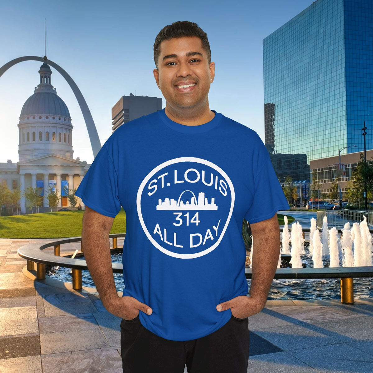 St. Louis 314 All Day T-Shirt - 314 Originals