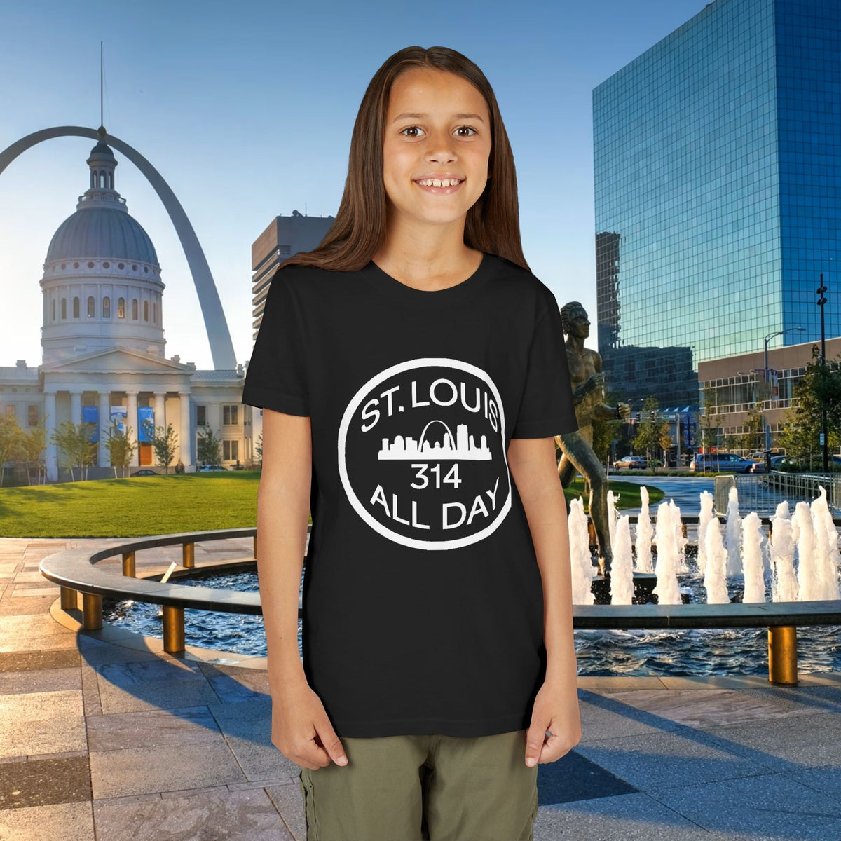 St Louis 314 All Day Youth Tee - 314 Originals