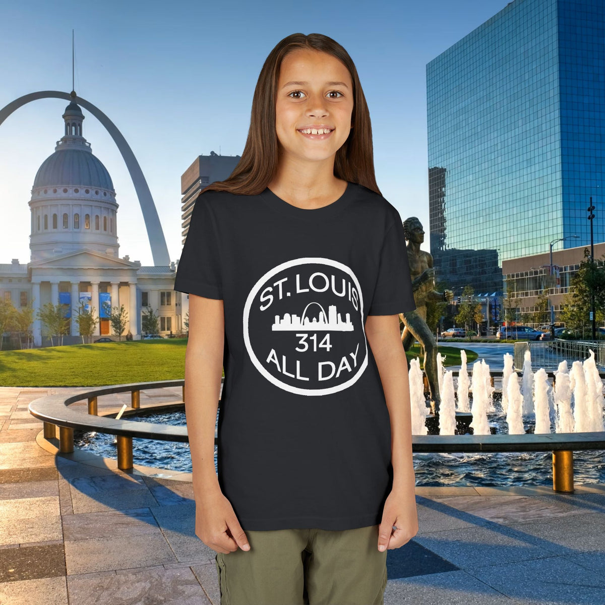 St Louis 314 All Day Youth Tee - 314 Originals
