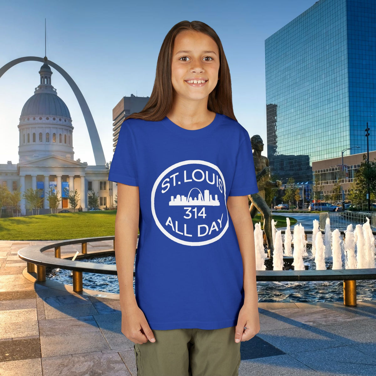St Louis 314 All Day Youth Tee - 314 Originals