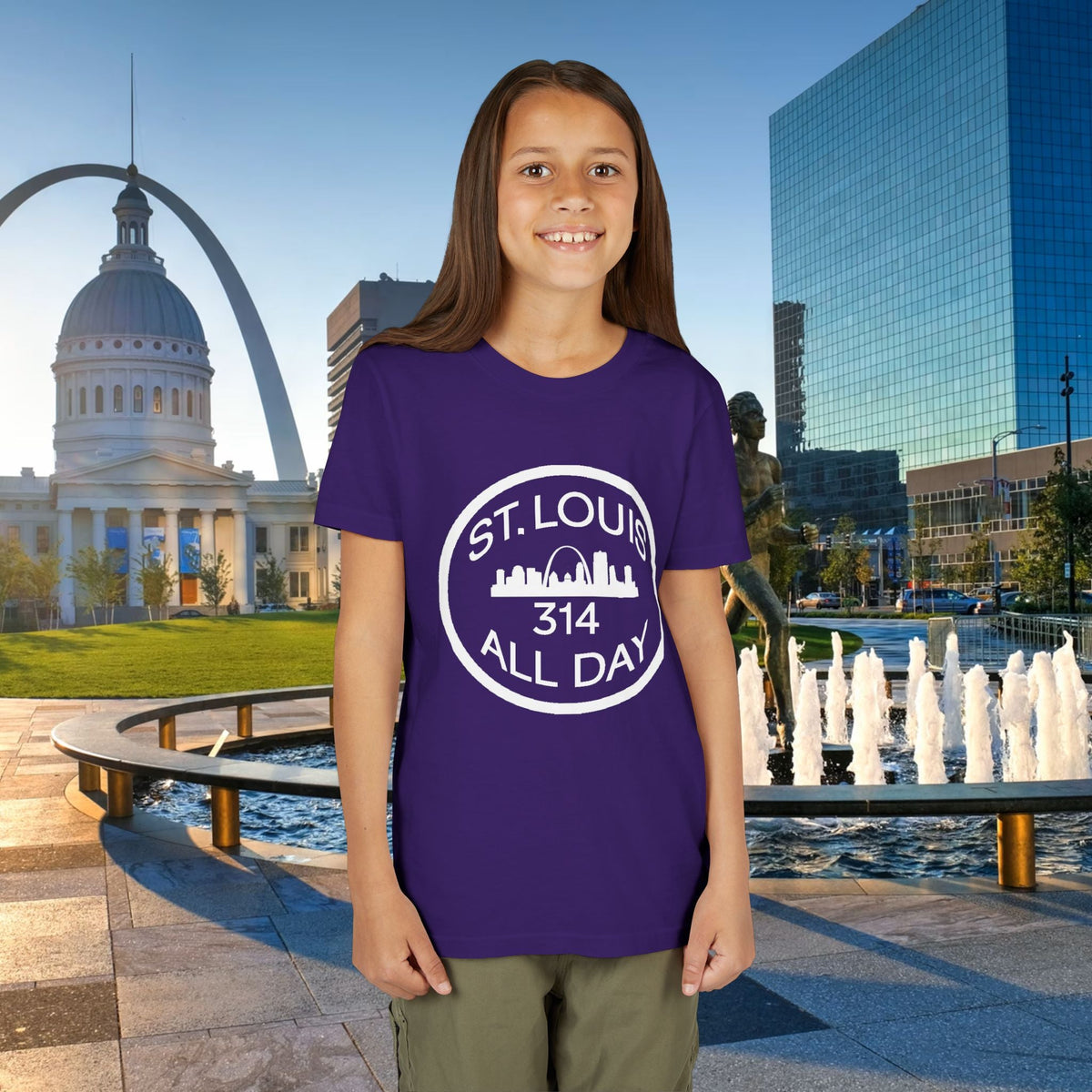 St Louis 314 All Day Youth Tee - 314 Originals
