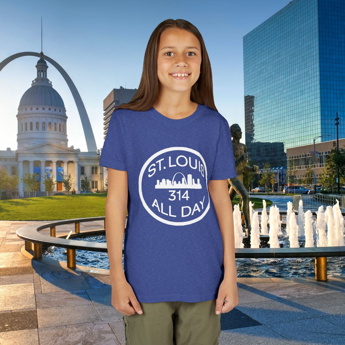St Louis 314 All Day Youth Tee - 314 Originals