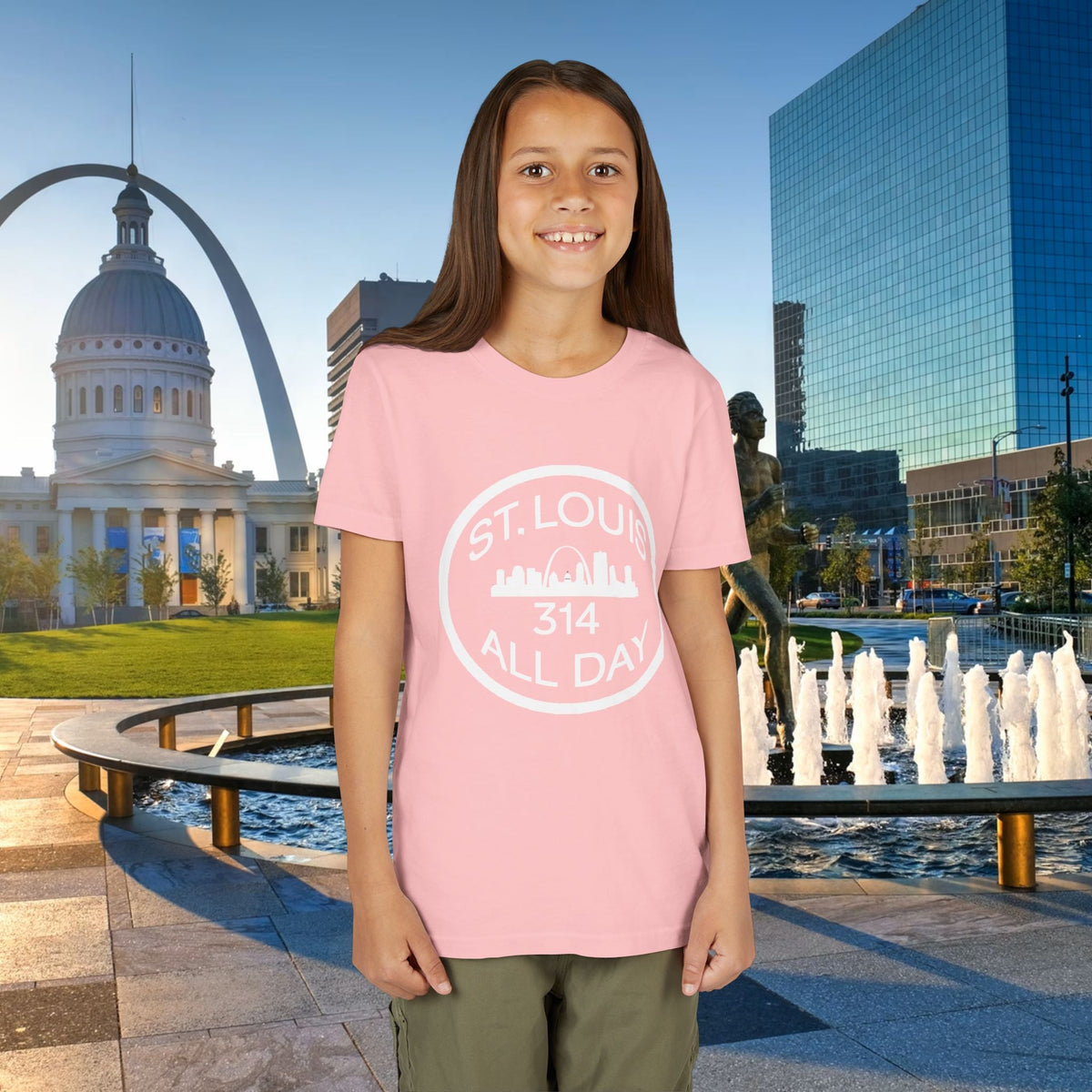 St Louis 314 All Day Youth Tee - 314 Originals