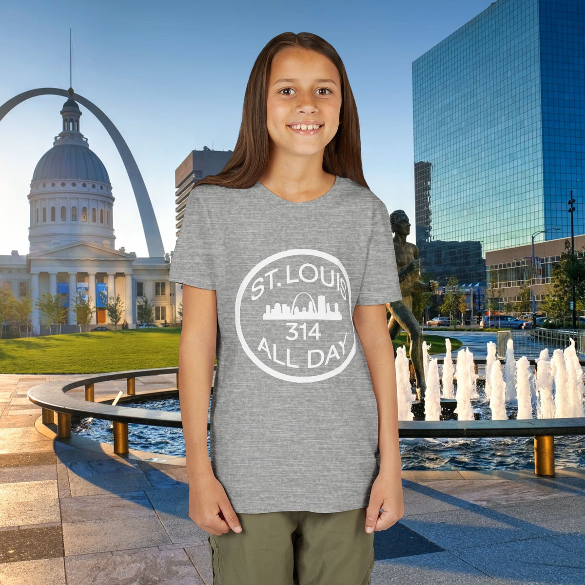 St Louis 314 All Day Youth Tee - 314 Originals