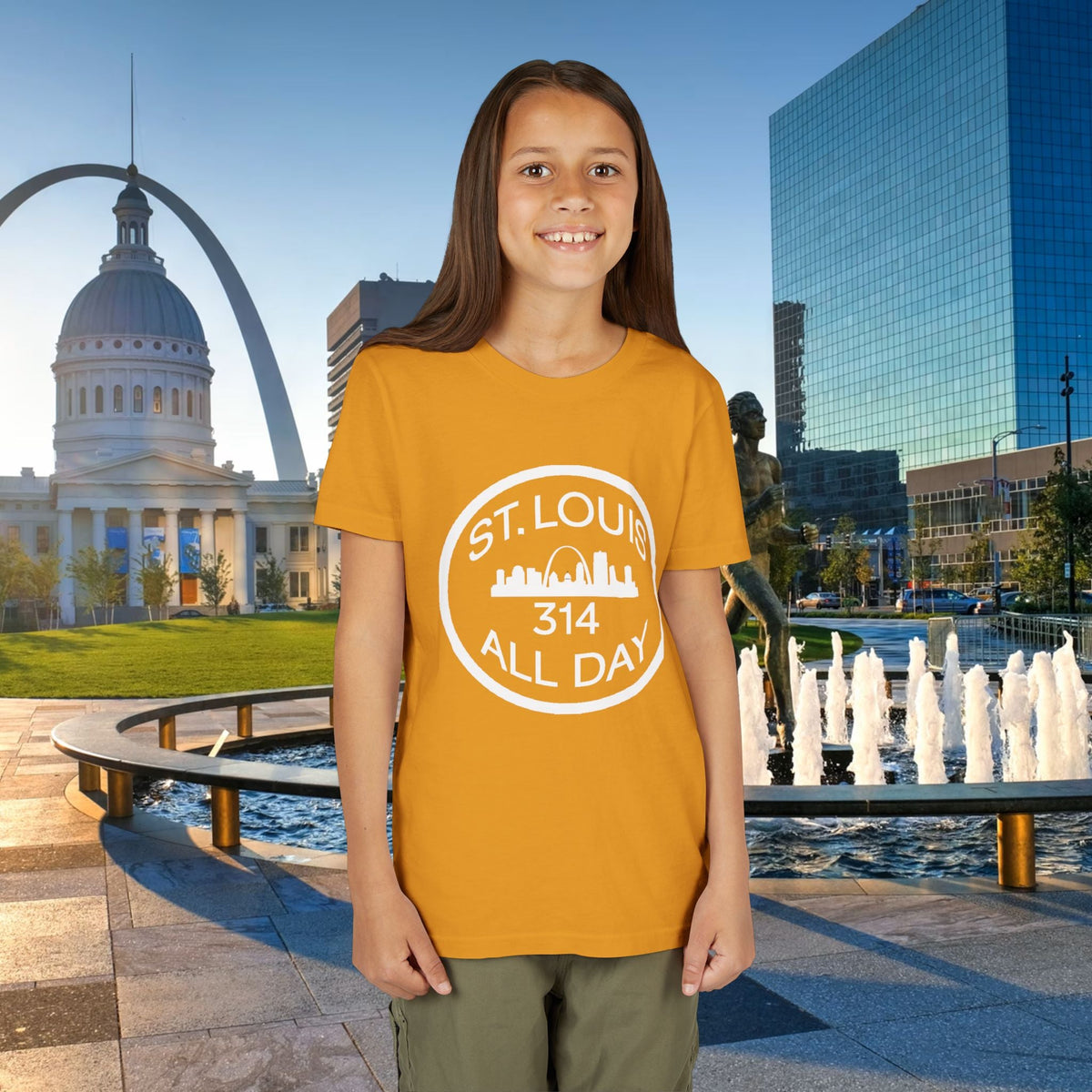 St Louis 314 All Day Youth Tee - 314 Originals