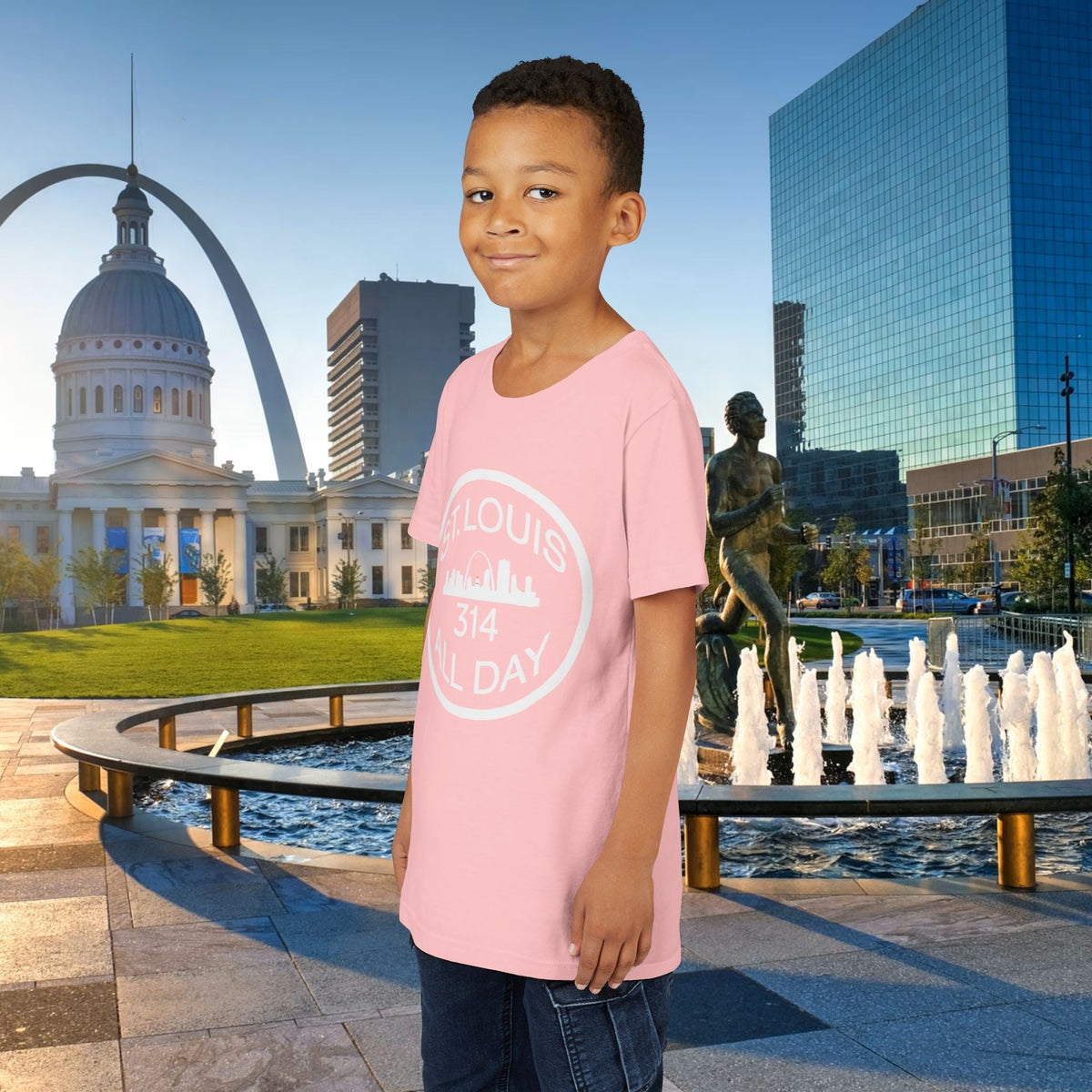 St Louis 314 All Day Youth Tee - 314 Originals