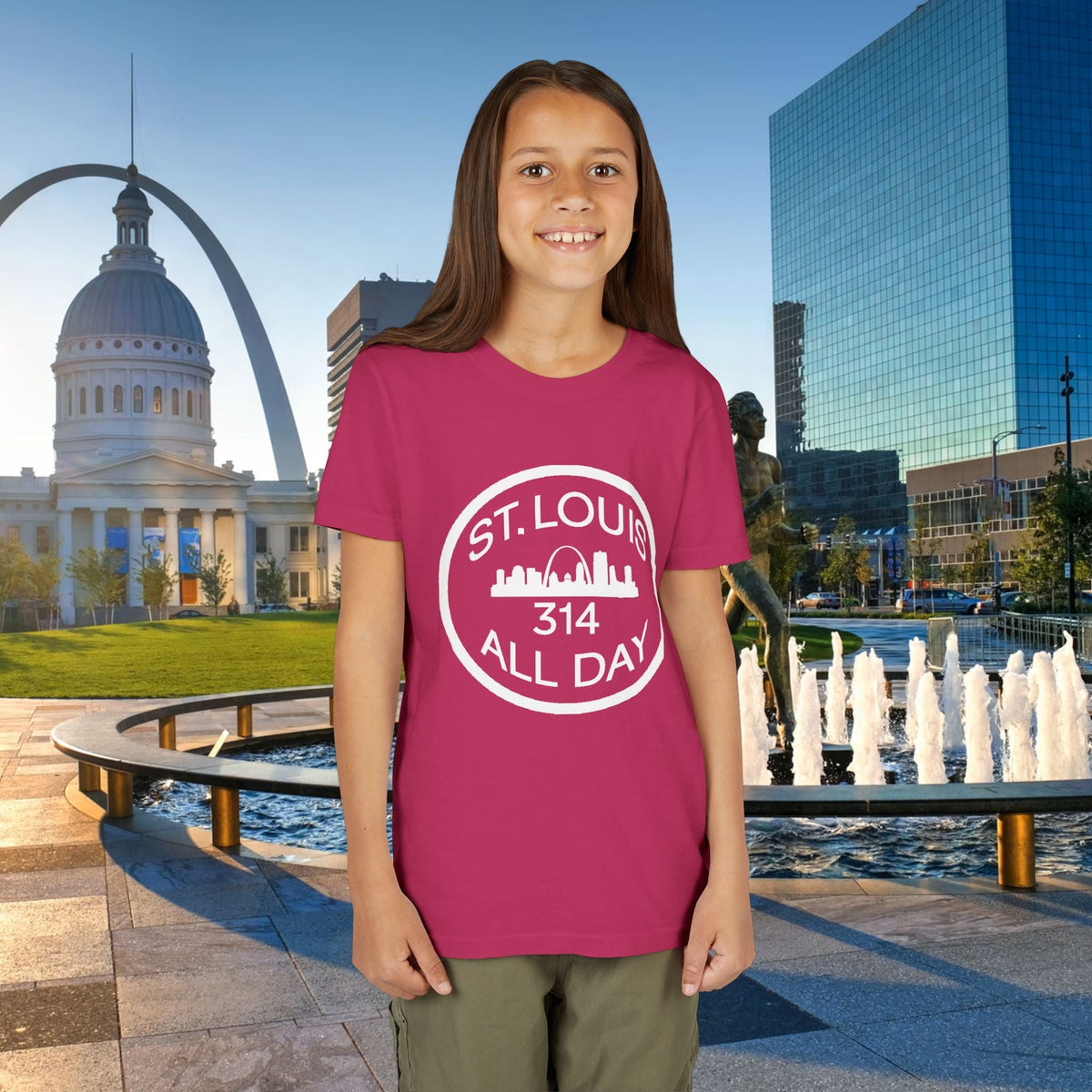 St Louis 314 All Day Youth Tee - 314 Originals