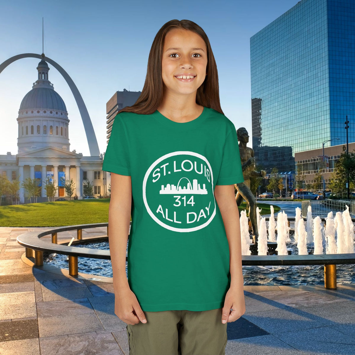 St Louis 314 All Day Youth Tee - 314 Originals