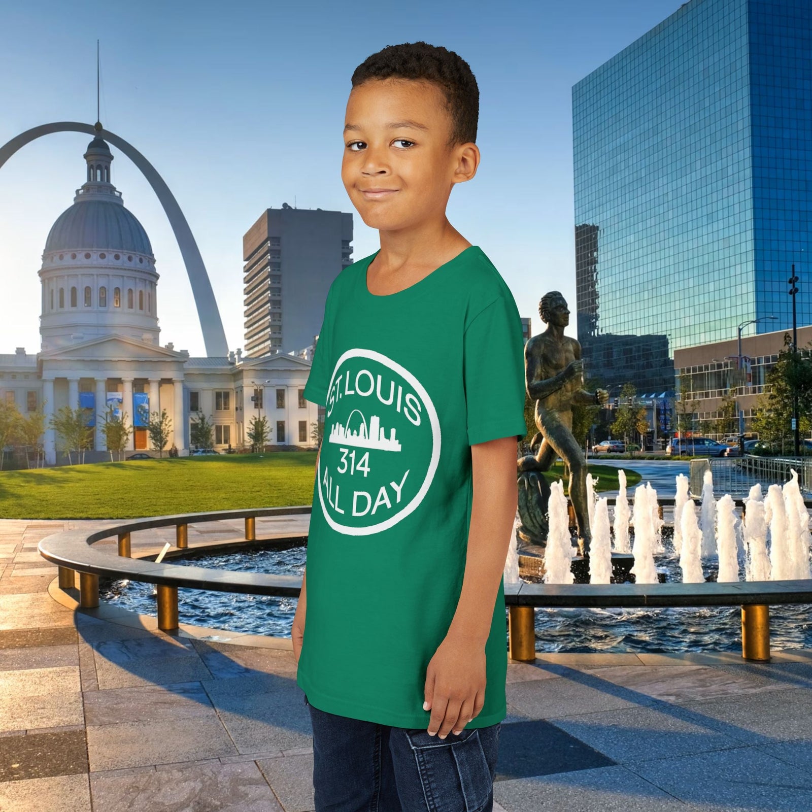 St Louis 314 All Day Youth Tee - 314 Originals