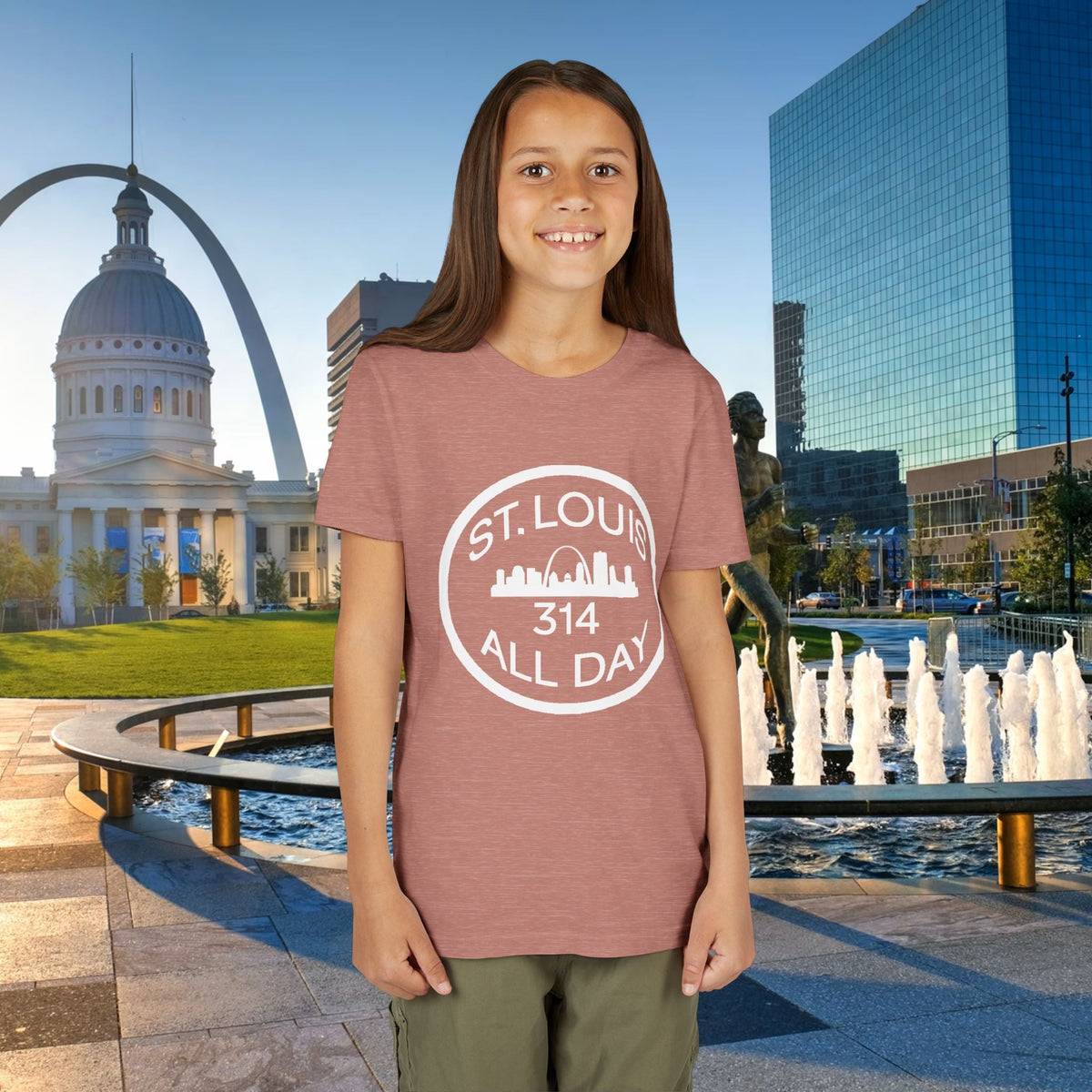 St Louis 314 All Day Youth Tee - 314 Originals