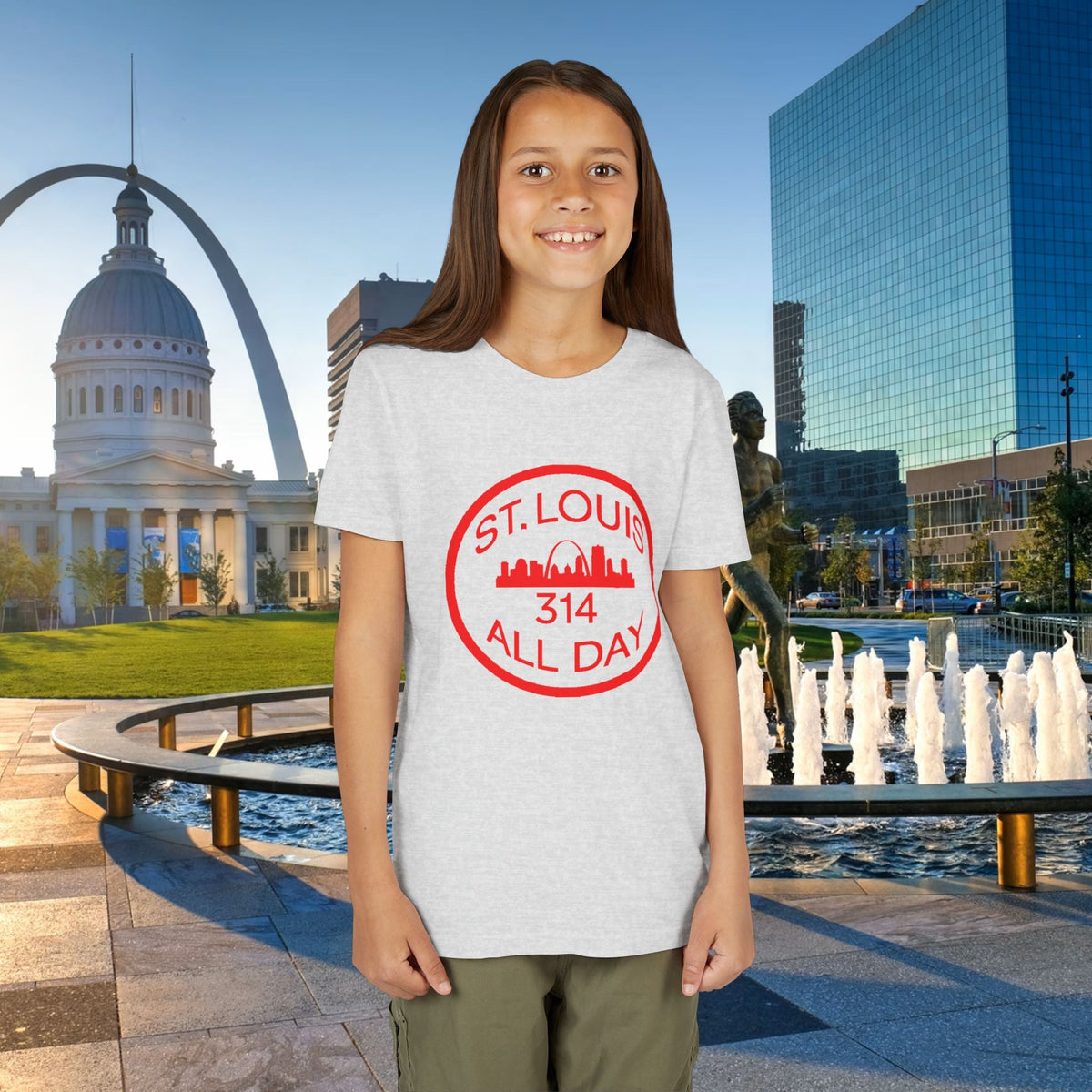 St Louis 314 All Day Youth Tee - 314 Originals