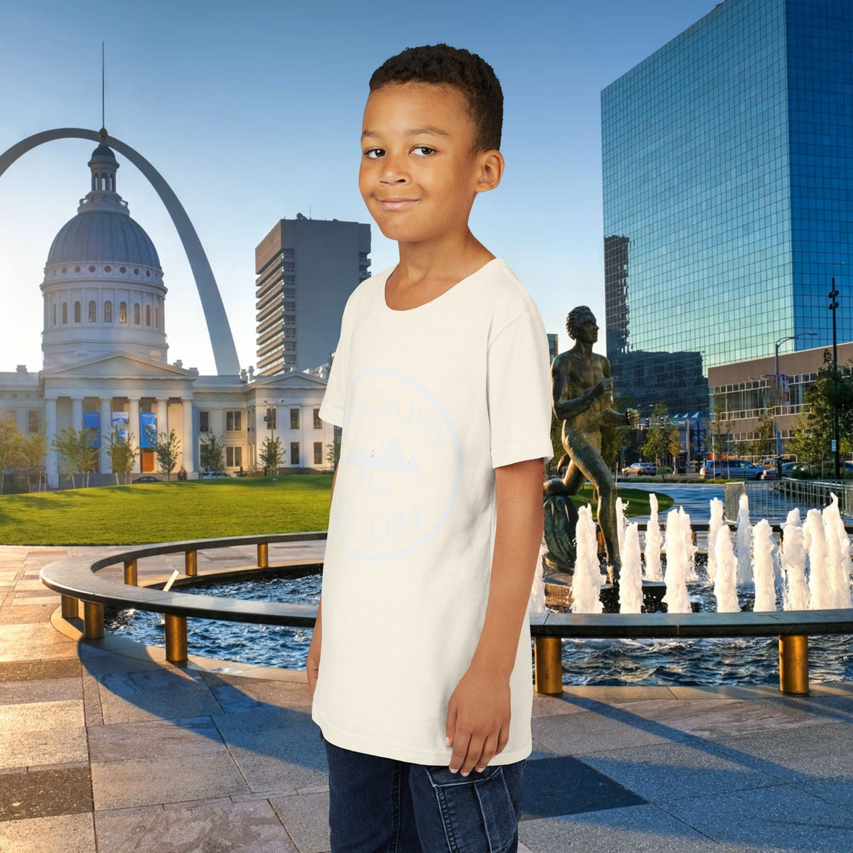 St Louis 314 All Day Youth Tee - 314 Originals
