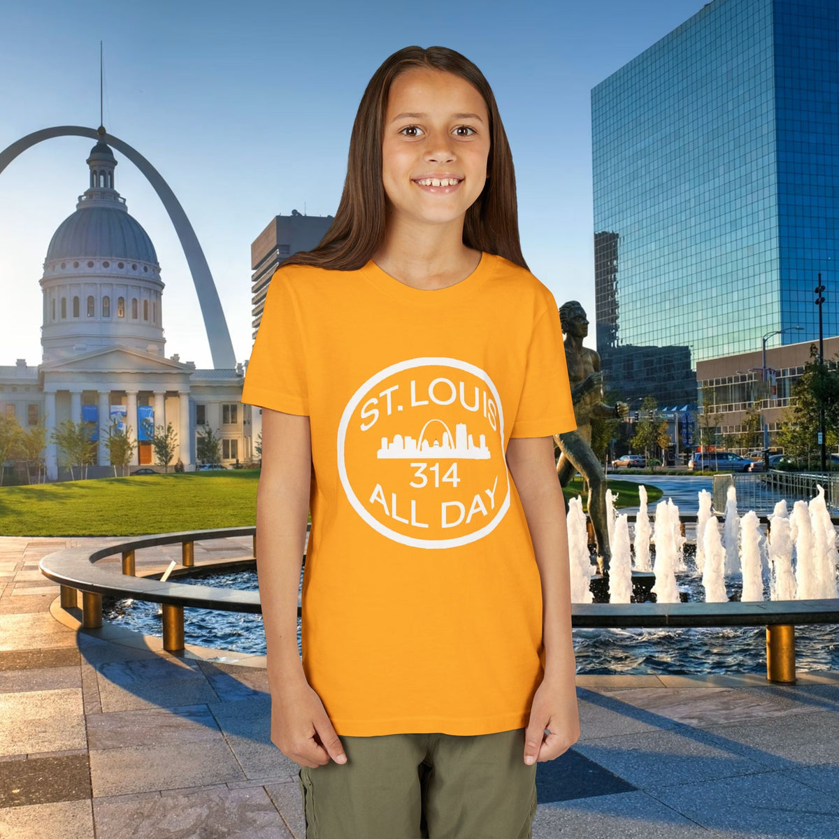 St Louis 314 All Day Youth Tee - 314 Originals