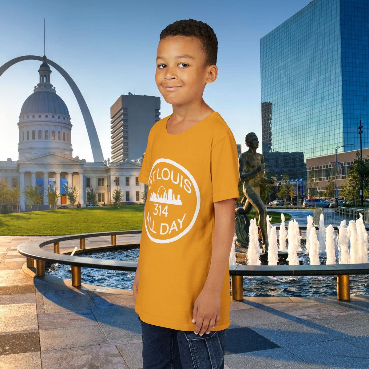 St Louis 314 All Day Youth Tee - 314 Originals
