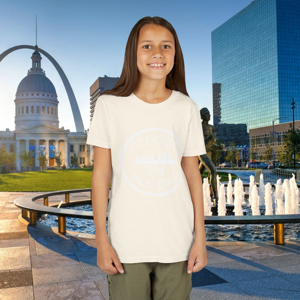 St Louis 314 All Day Youth Tee - 314 Originals