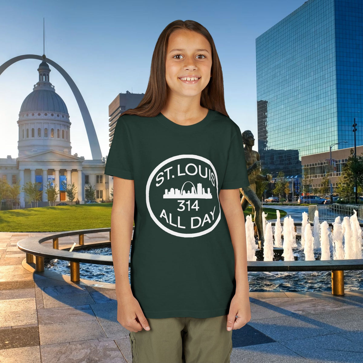 St Louis 314 All Day Youth Tee - 314 Originals