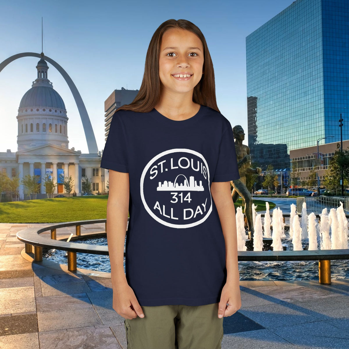 St Louis 314 All Day Youth Tee - 314 Originals