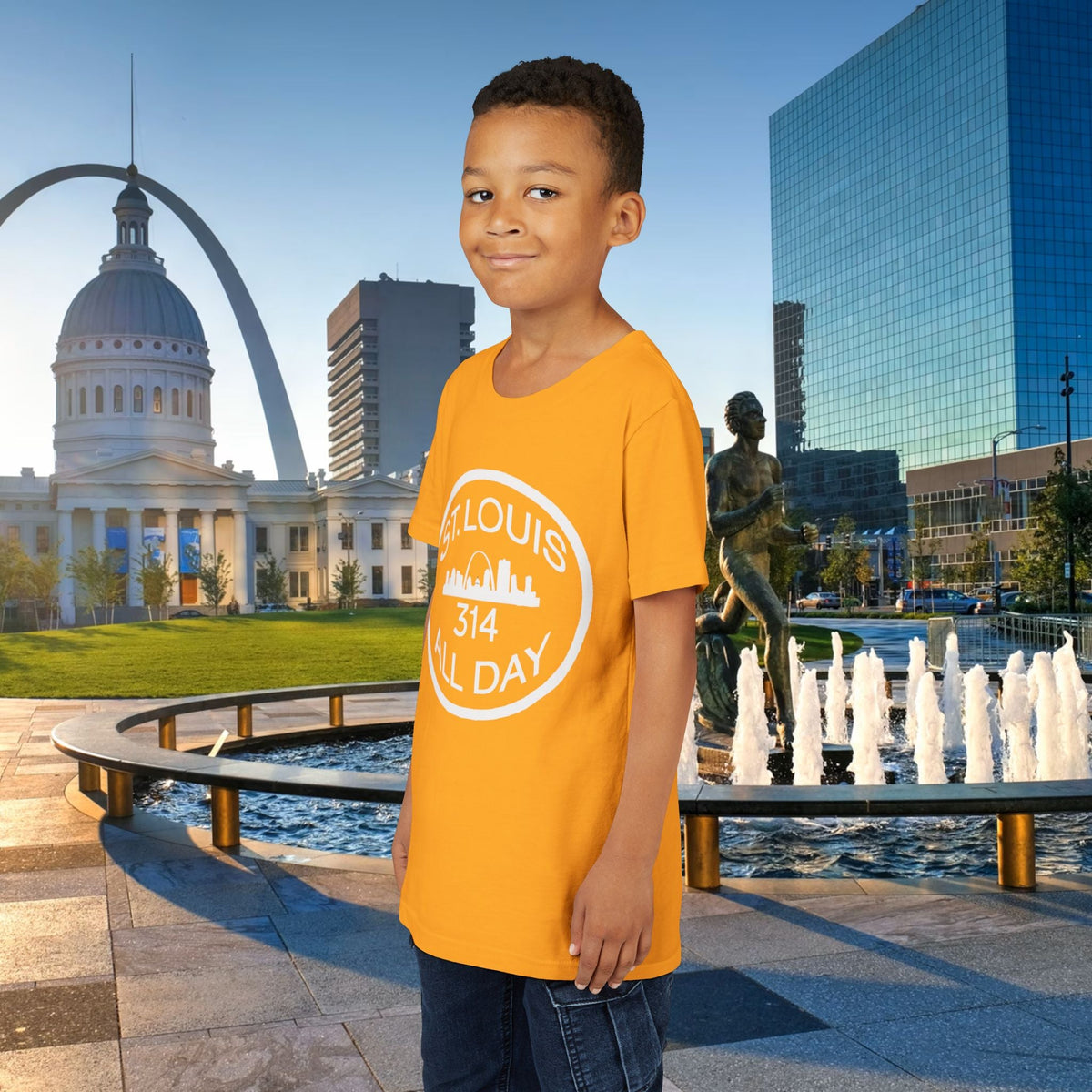 St Louis 314 All Day Youth Tee - 314 Originals
