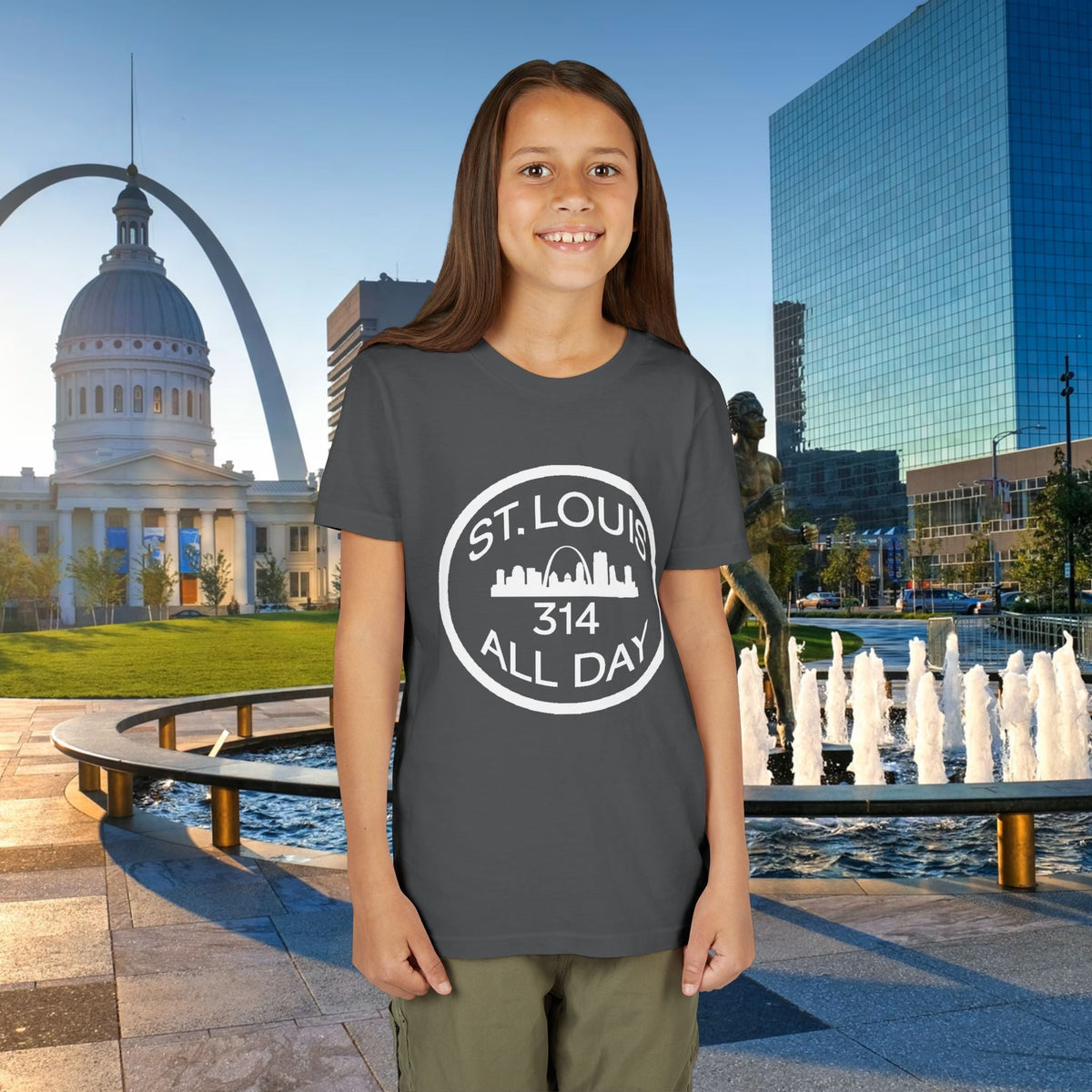 St Louis 314 All Day Youth Tee - 314 Originals
