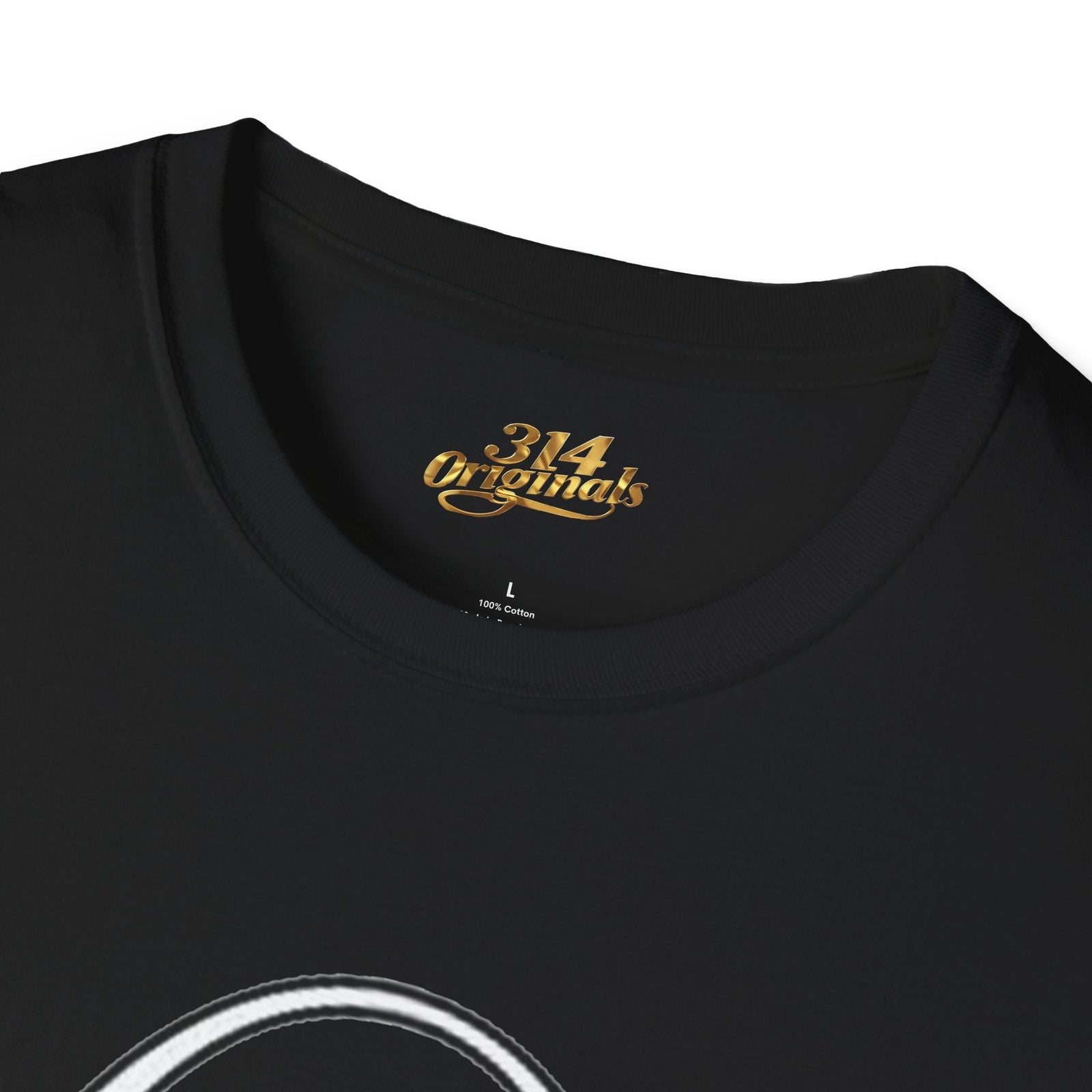 St. Louis Arch Skyline Tee — Born Hustler Front, 314 Originals Back - 314 Originals