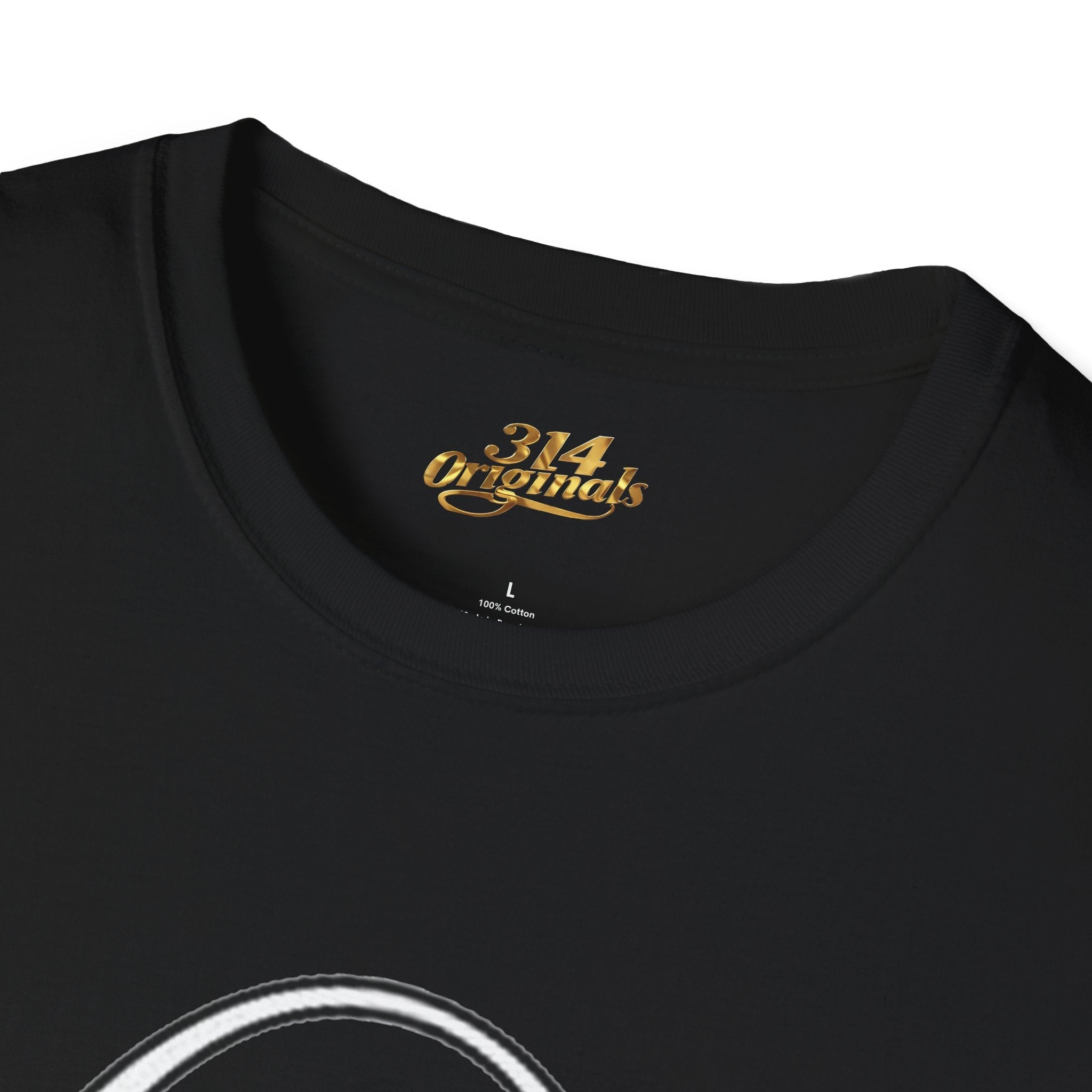 St. Louis Arch Skyline Tee — Born Hustler Front, 314 Originals Back - 314 Originals
