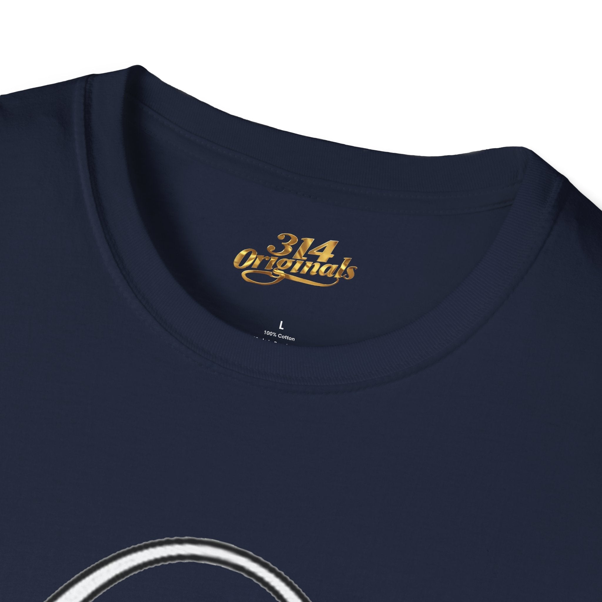 St. Louis Arch Skyline Tee — Born Hustler Front, 314 Originals Back - 314 Originals