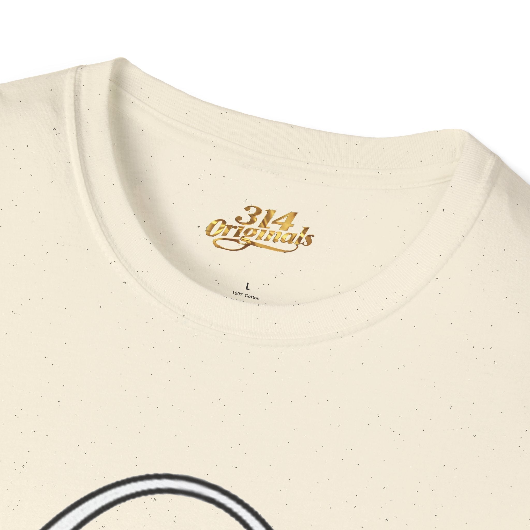 St. Louis Arch Skyline Tee — Born Hustler Front, 314 Originals Back - 314 Originals