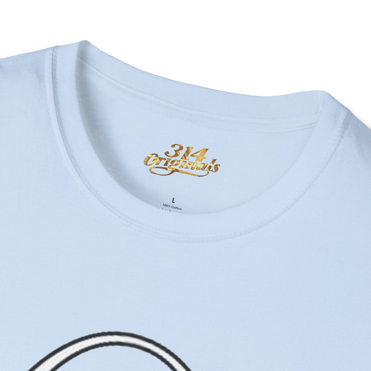 St. Louis Arch Skyline Tee — Born Hustler Front, 314 Originals Back - 314 Originals