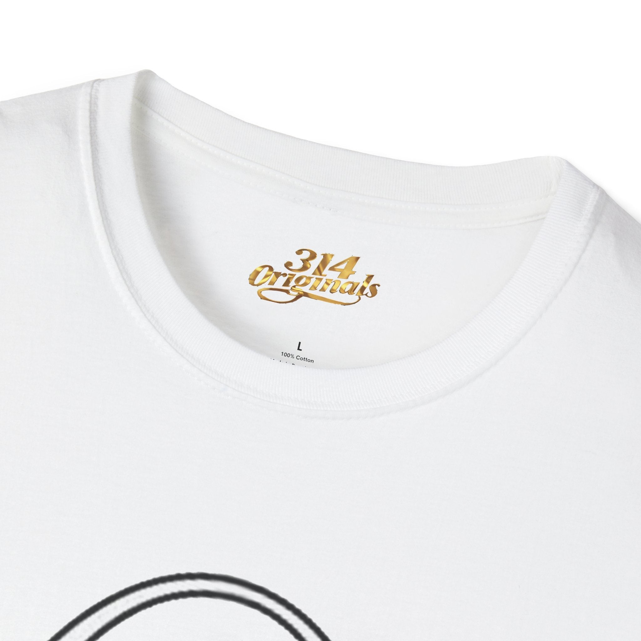 St. Louis Arch Skyline Tee — Born Hustler Front, 314 Originals Back - 314 Originals