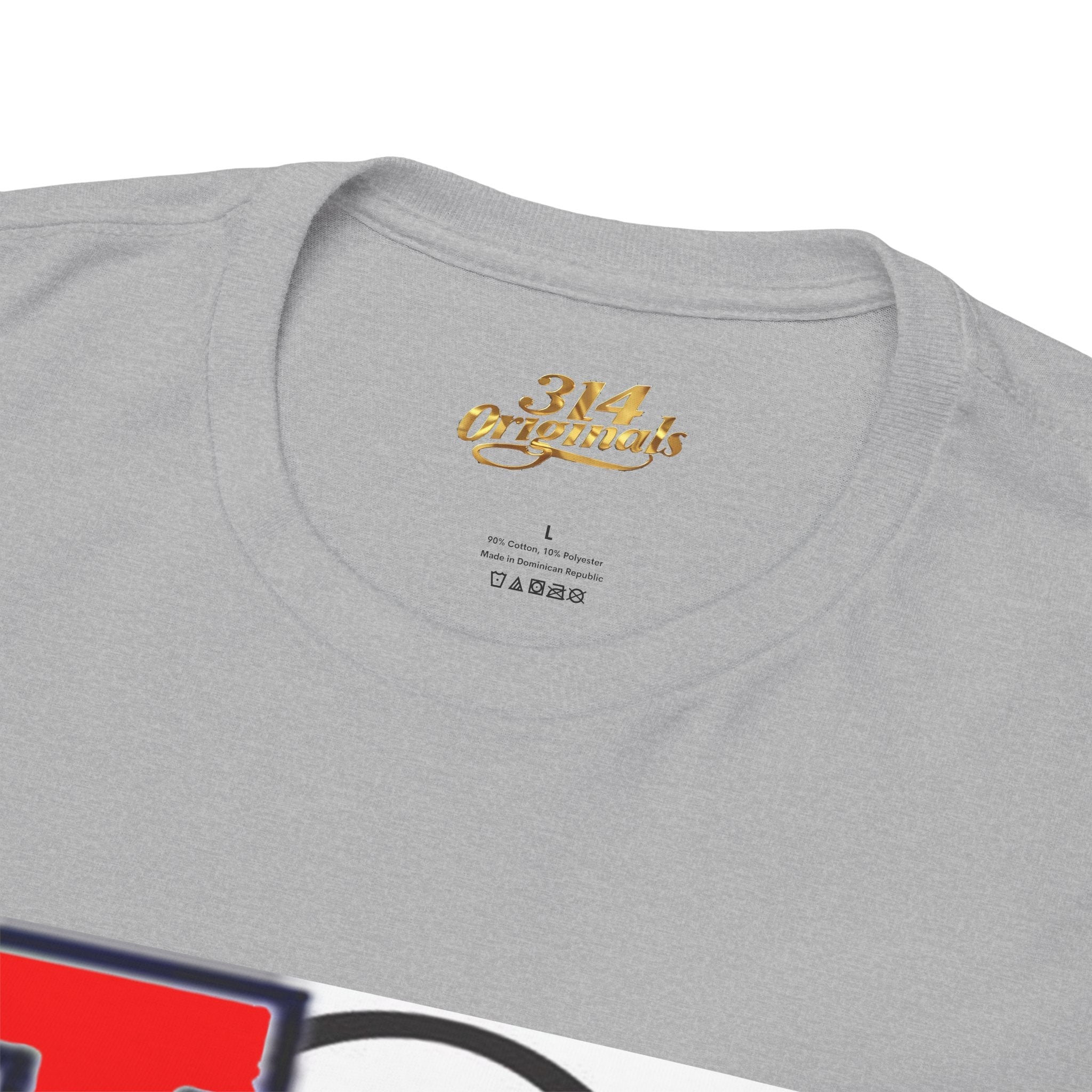 St. Louis Skyline Tee — Red STL Lettering Graphic T-Shirt - 314 Originals