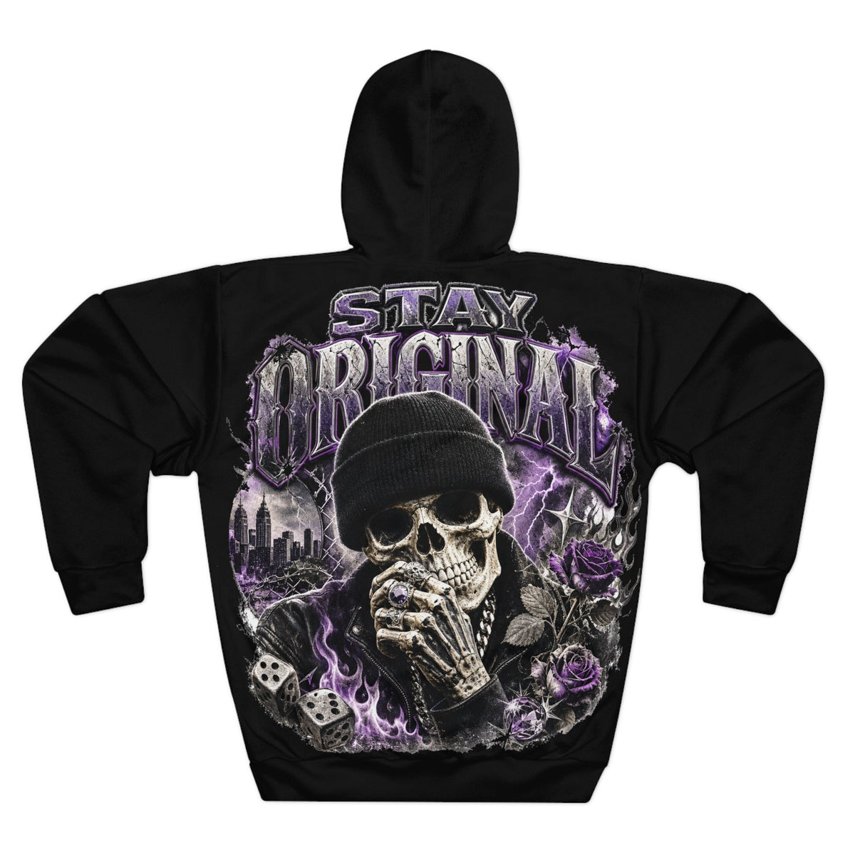 Stay Original Skull Hoodie — 314 Originals Urban Streetwear Pullover - 314 Originals