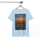 Sunset Beach Quote T‑Shirt — Inspirational Ocean Sunrise Tee - 314 Originals