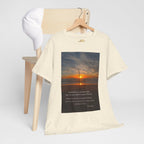 Sunset Beach Quote T‑Shirt — Inspirational Ocean Sunrise Tee - 314 Originals