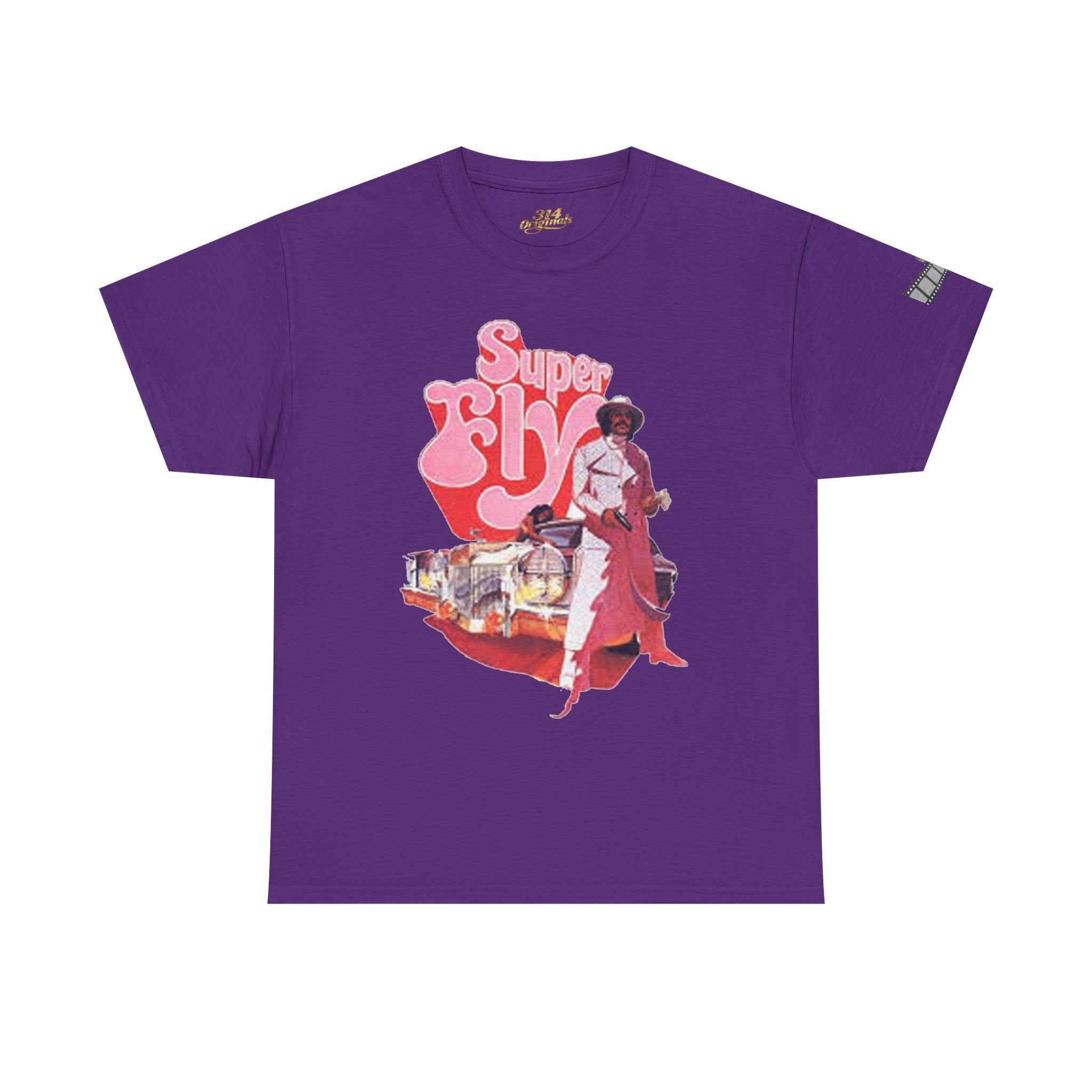 'Super Fly' Graphic Tee — 70s Vintage Movie Style T-Shirt - 314 Originals