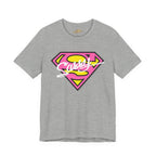 Super Sassy Tee — Pink & Yellow S Badge Graphic T-Shirt - 314 Originals