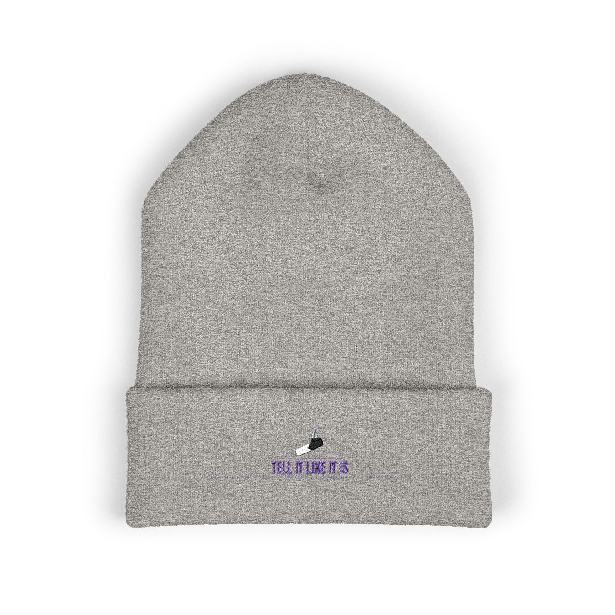 Tell It like It Is -Embroidered Classic Cuffed Beanie - 314 Originals