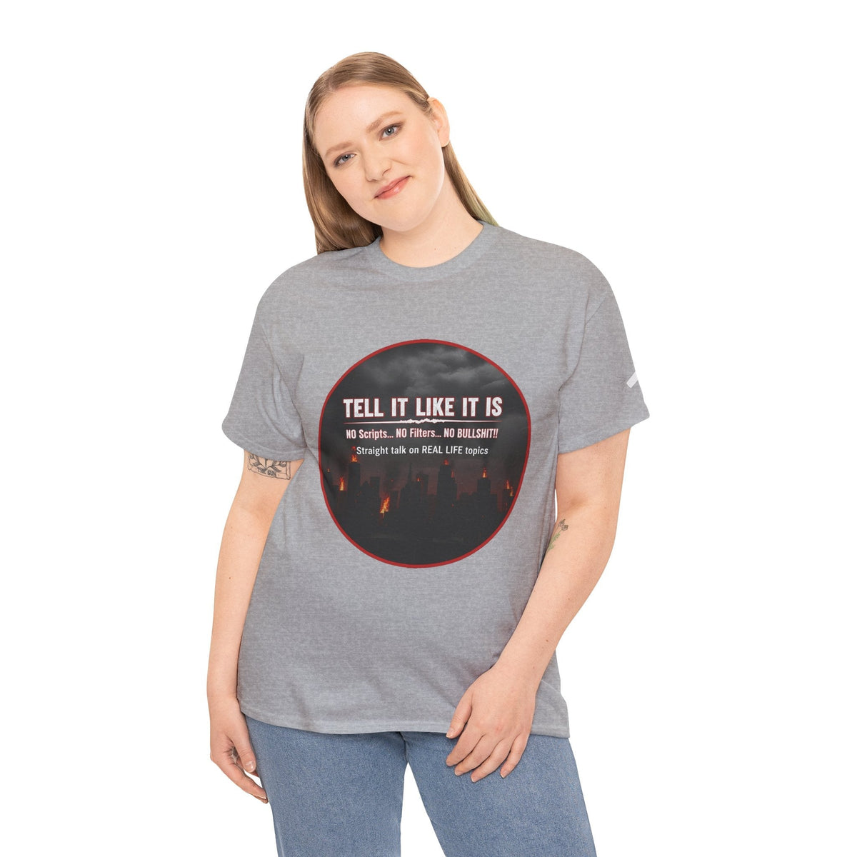 Tell It Like It Is Podcast — Bold City Skyline Statement T-Shirt - 314 Originals
